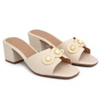Tamanco Perola Star Off White