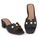 Tamanco Pérola Star Preto