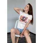 T-shirts Feminina Camiseta Baby Look Resurrection