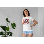 T-shirts Feminina Camiseta Baby Look Resurrection