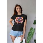 T-shirts Feminina Camiseta Baby Look Resurrection