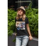 T-shirts Feminina Camiseta Baby Look Frase This Cat