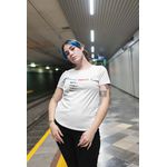T-shirts Feminina Camiseta Baby Look Frase Repeat Function