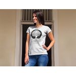 T-shirts Feminina Camiseta Branca Baby Look Frases Ce é Burro Cara