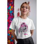T-shirts Feminina Camiseta Baby Look Listen Up