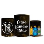 Trio Capas Cilindro Tema O famoso 18tão Dourado