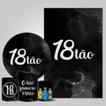 Trio Capas + Painéis Casado Tema O famoso 18tão Branco