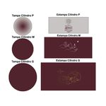 Kit Painel Cilindro Tema 3 Reis