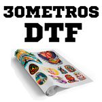 30 Metros Estampa Folha Dtf 100x55