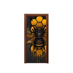 Capa de Porta Veste Facil Com Elástico Tema Abelha
