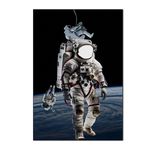 Painel Vazado Retangular Tema Astronauta