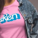 Camisetas T-shirts Feminina Baby Look Ken