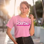 Camisetas T-shirts Feminina Baby Look Barbie