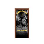 Capa de Porta Veste Facil Com Elástico Tema Barbearia