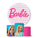 Kit Painel Cilindro Tema Barbie