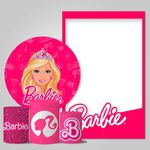 Trio Capas + Painéis Casado Tema Barbie Novo Veste Fácil