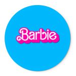 Painel Redondo Tema Barbie Plus Size