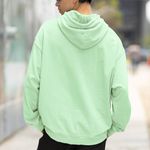 Blusa Moletom Casual Adulto Menta