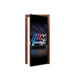 Capa de Porta Veste Facil Com Elástico Tema Carros BMW
