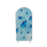 Capa Painel Romano Tema Borboleta Azul