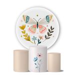 Kit Painel Cilindro Tema Borboletas 6