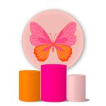 Kit Painel Cilindro Tema Borboletas 9