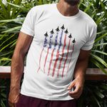 Camiseta Premium USA Estados Unidos Branca