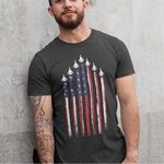 Camiseta Premium USA Estados Unidos Preta