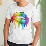 Camiseta Premium Lgbt Boca Branca