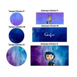 Trio Capas Cilindro Tema Coraline Veste Fácil