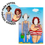 Painel Vazado Retangular Tema Dia De Praia