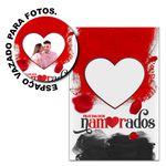 Painel Vazado Retangular Tema Dia Dos Namorados 2