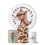 Kit Painel Cilindro Tema Fazendinha 10