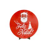 Painel Redondo 50x50 Feliz Natal 11