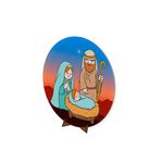 Painel Redondo 50x50 Feliz Natal 14