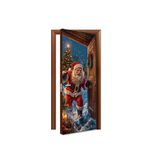 Capa de Porta Veste Facil Com Elástico Tema Feliz Natal 4