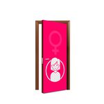 Capa de Porta Tema Feminino 1