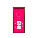 Capa de Porta Tema Feminino 1