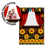 Painel Retangular Vazado Tema Festa Junina 1