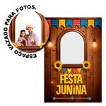 Painel Retangular Vazado Tema Festa Junina 3