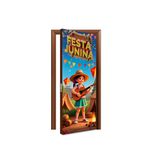 Capa de Porta Tema Festa Junina 3d Cut 2
