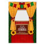 Painel Retangular Vazado Tema Festa Junina 4