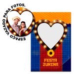 Painel Retangular Vazado Tema Festa Junina 5