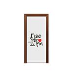 Capa de Porta Veste Facil Com Elástico Tema Profissões Fisioterapia