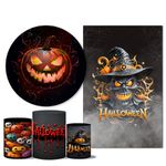 Trio Capas + Painéis Casado Tema Halloween 10