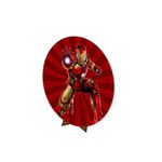 Painel Redondo 50x50 Homem De Ferro 2