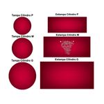 Trio Capas Cilindros + Painel Veste Fácil 18 Anos Balões