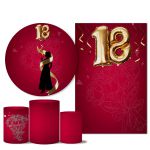 Trio Capas + Painéis Casado Veste Fácil 18 Anos Balões