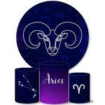 Trio Capas Cilindros + Painel Tema Signo Touro Veste Fácil