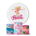 Trio Capas Cilindros + Painel Veste Fácil Barbie 9